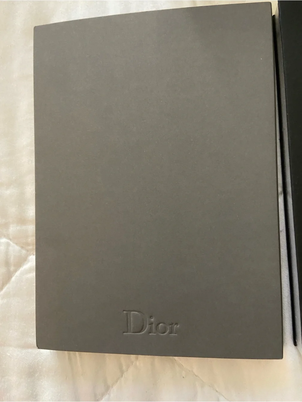 Dior Notebooks (2) in a white textured Dior box